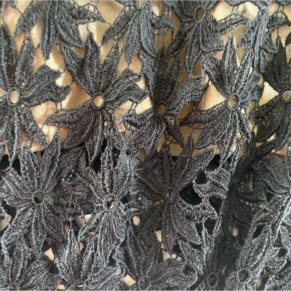 GORGEOUS NEW STONE_COLD_FOX Black Strapless Lace Bustier Top- Retails at $198 - Picture 7 of 7